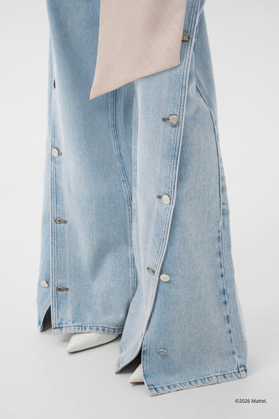 BXGstacie HW wide jeans Vintage blue denim - 108303 - 10911412 Thumbnail