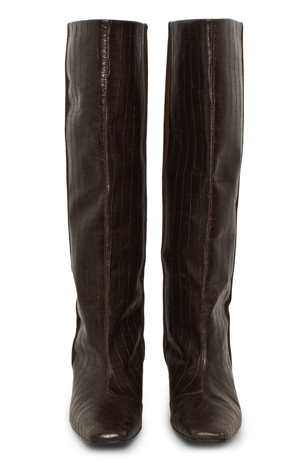 GZbobbie croco boots Mörkbrun croco - 100094 - 10911415