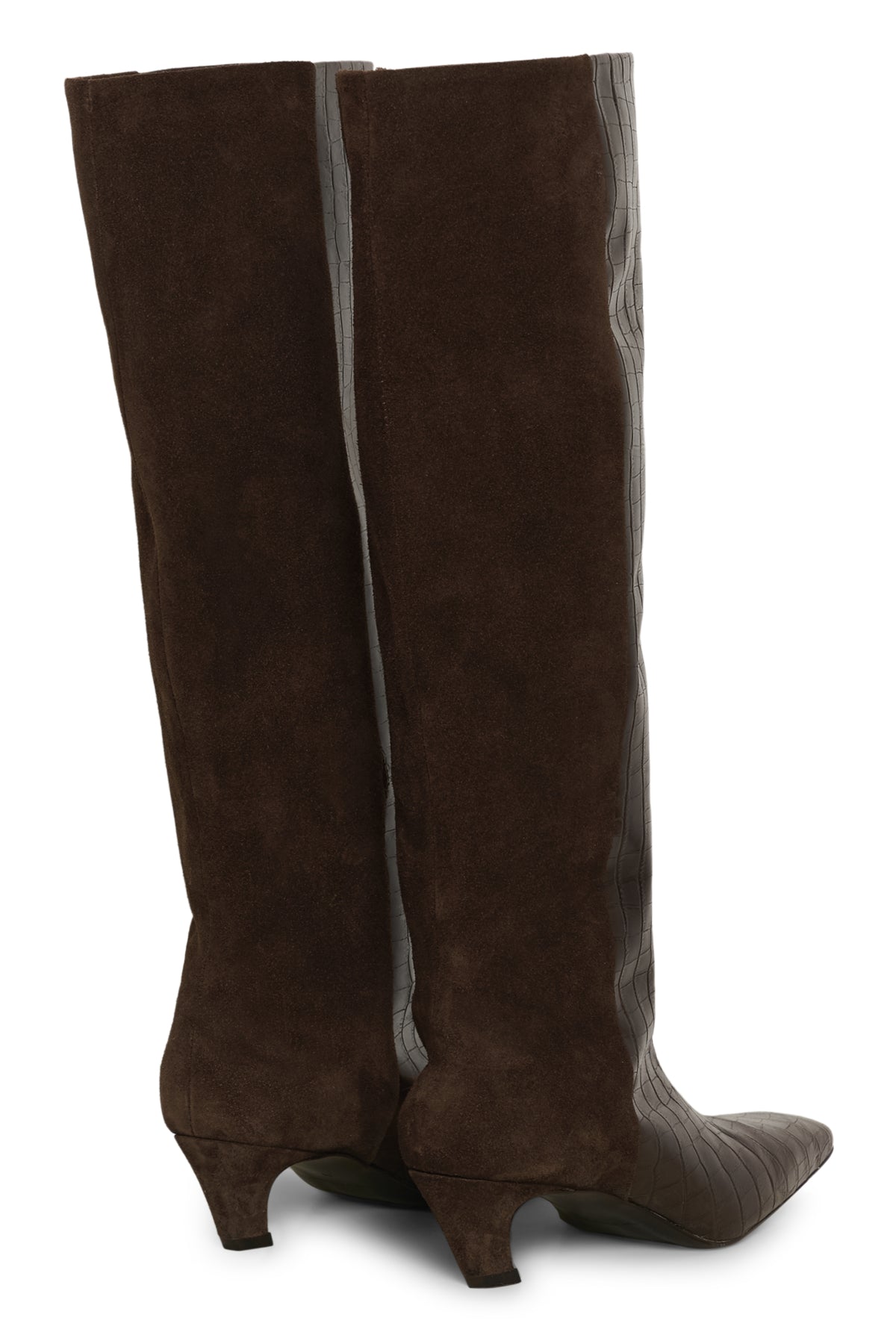 GZbobbie croco boots Mörkbrun croco - 100094 - 10911415