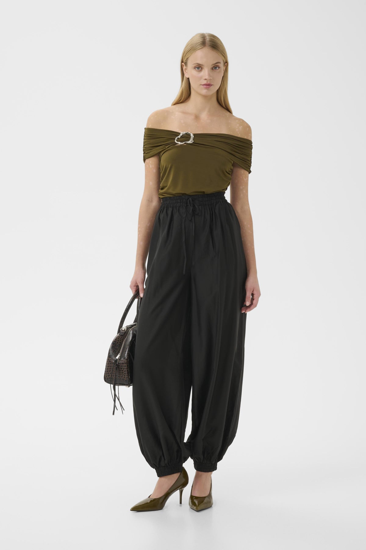 GZsiora HW balloon pants Black - 100017 - 10911422
