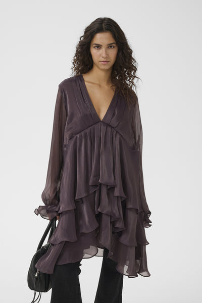 GZlicie dress Deep Plum - 109839 - 10911440 Thumbnail