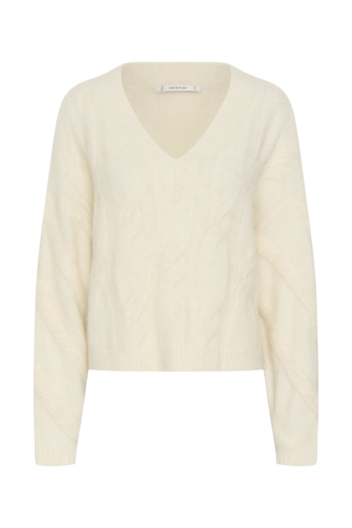 GZsida V-ringad tröja Ivory - 102336 - 10911506