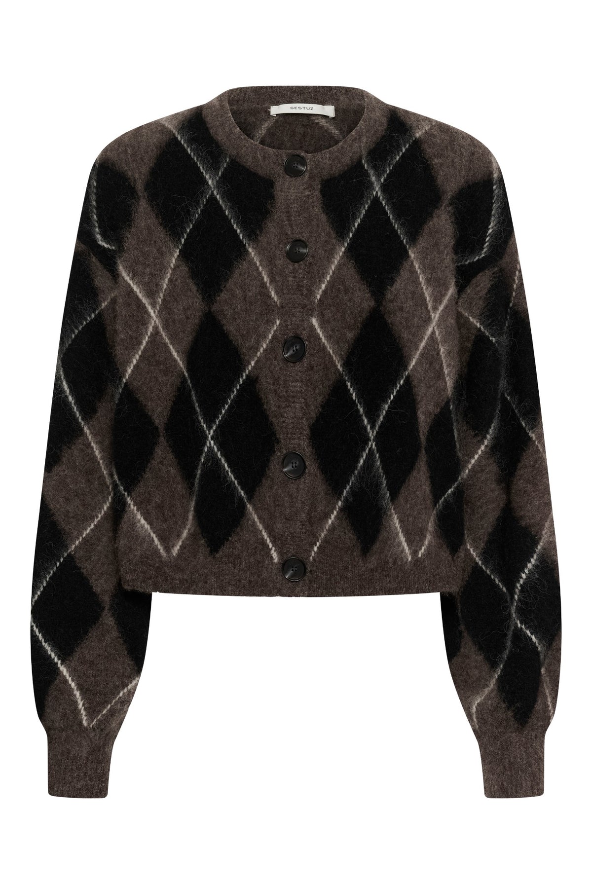 GZsida multi cardigan Black/Chestnut/Ivory - 1000153 - 10911509