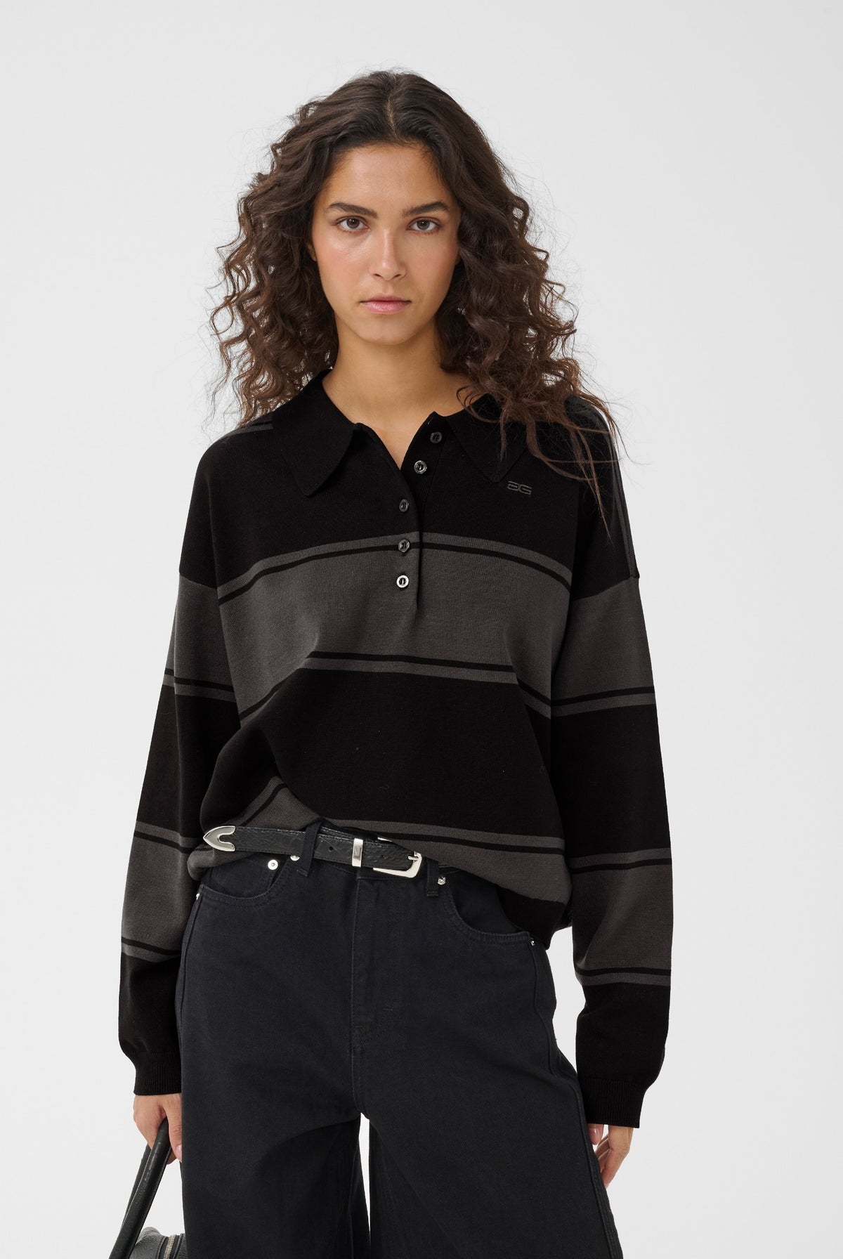 GZsilda polotröja Black/Raven randig - 109930 - 10911513