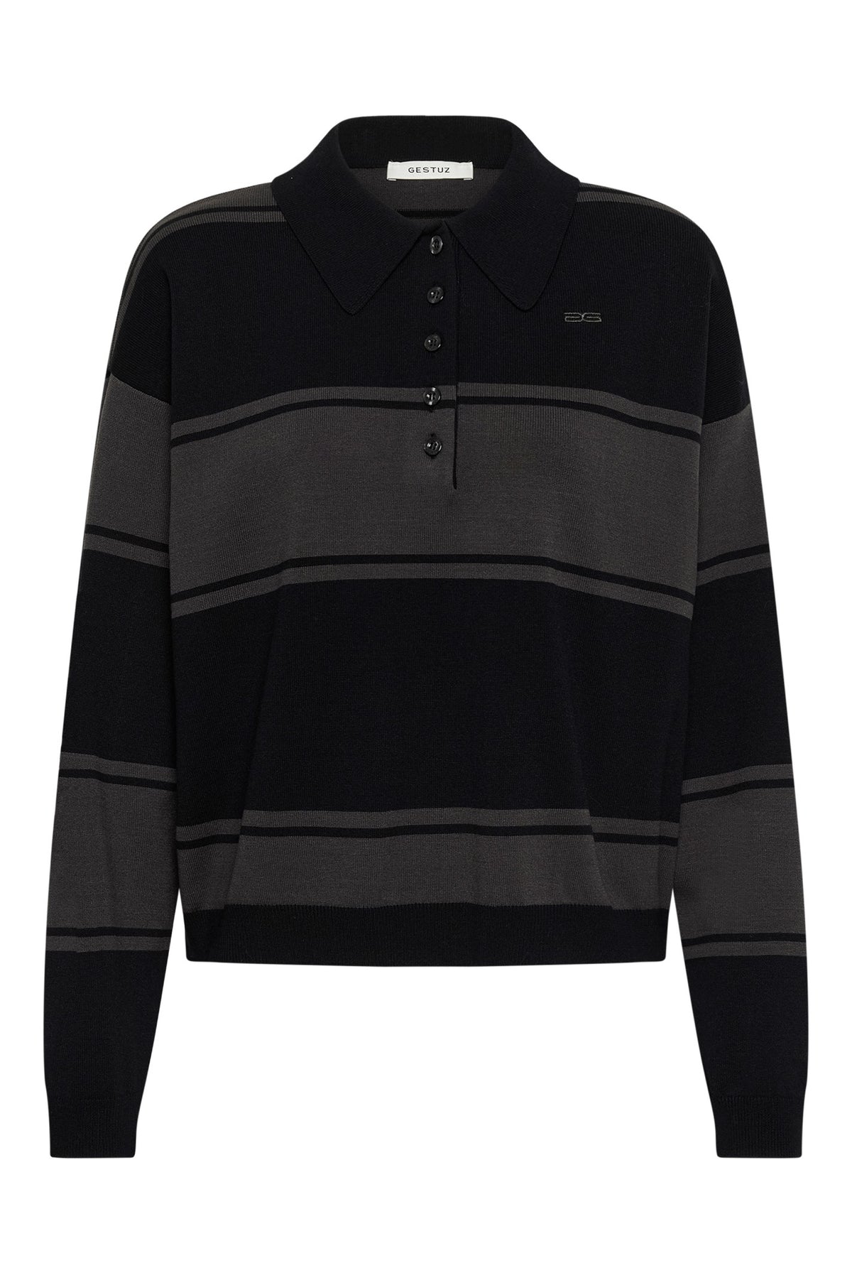 GZsilda polotröja Black/Raven randig - 109930 - 10911513