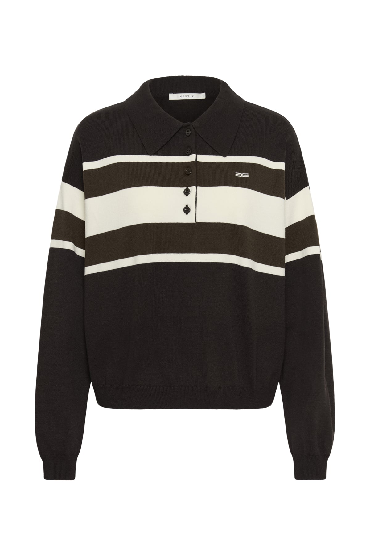 GZalexu pikétröja Ganache/Slate Black/Egret - 10 - 10911514
