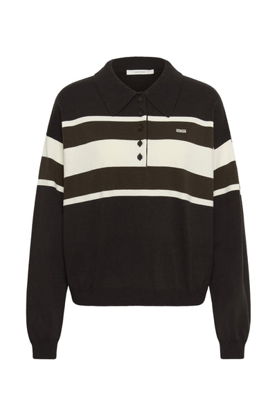 GZalexu pikétröja Ganache/Slate Black/Egret - 10 - 10911514 Thumbnail