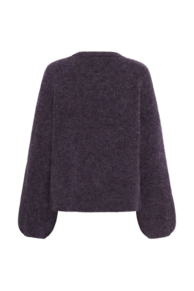 GZalpha slit pullover Juniper Mélange - 110048 - 10911517 Thumbnail