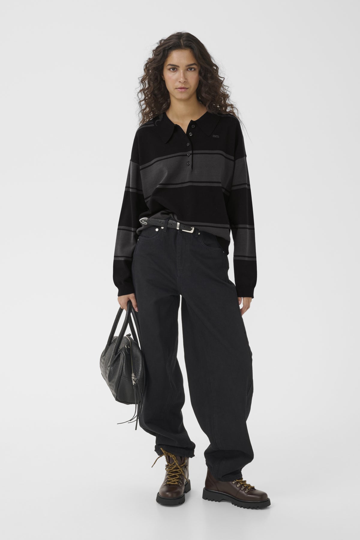GZmawi HW ballon jeans Black Washed - 106681 - 10911523