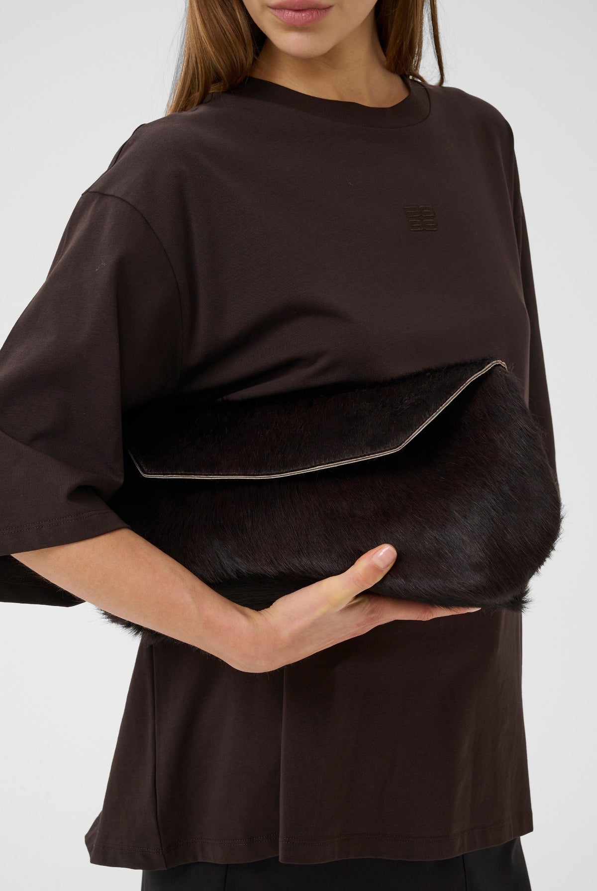 GZwedala clutch Ganache - 191018 - 10911542