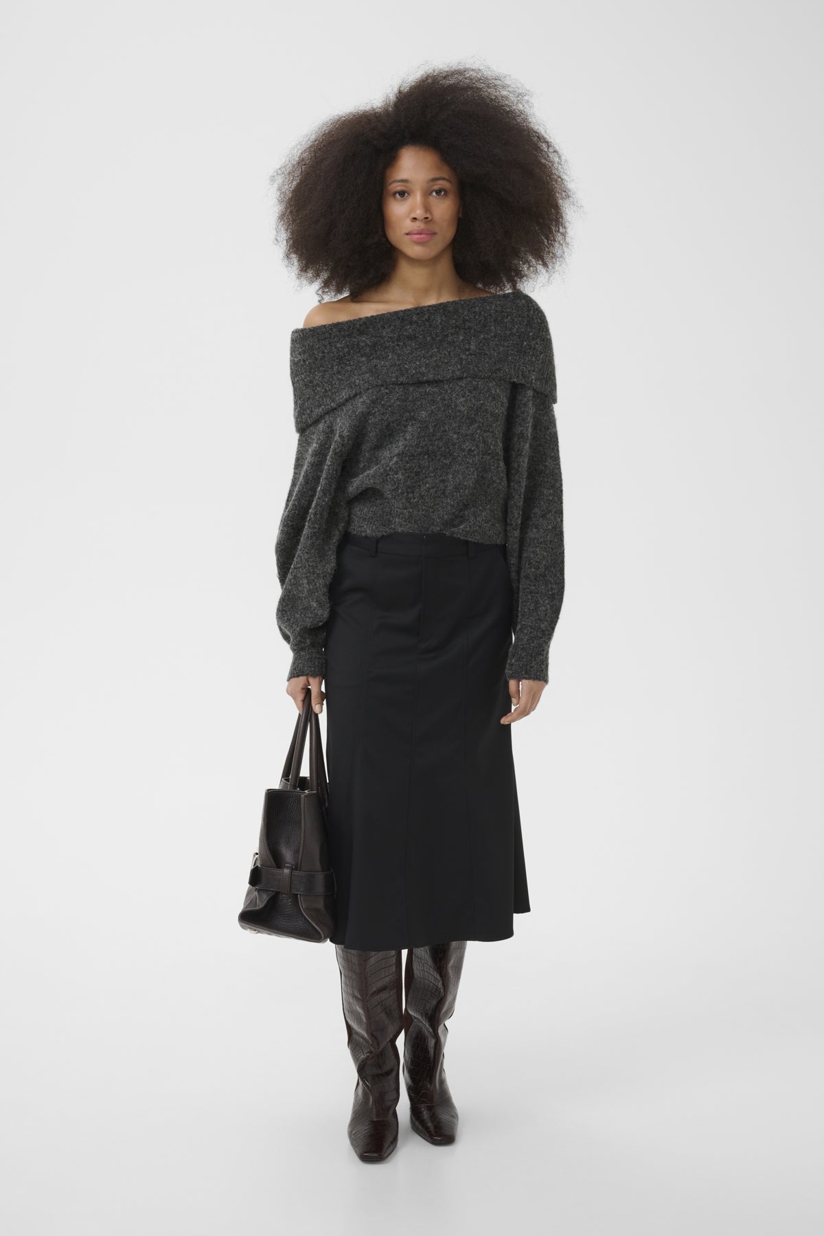 GZlourina HW skirt Black - 100017 - 10911562