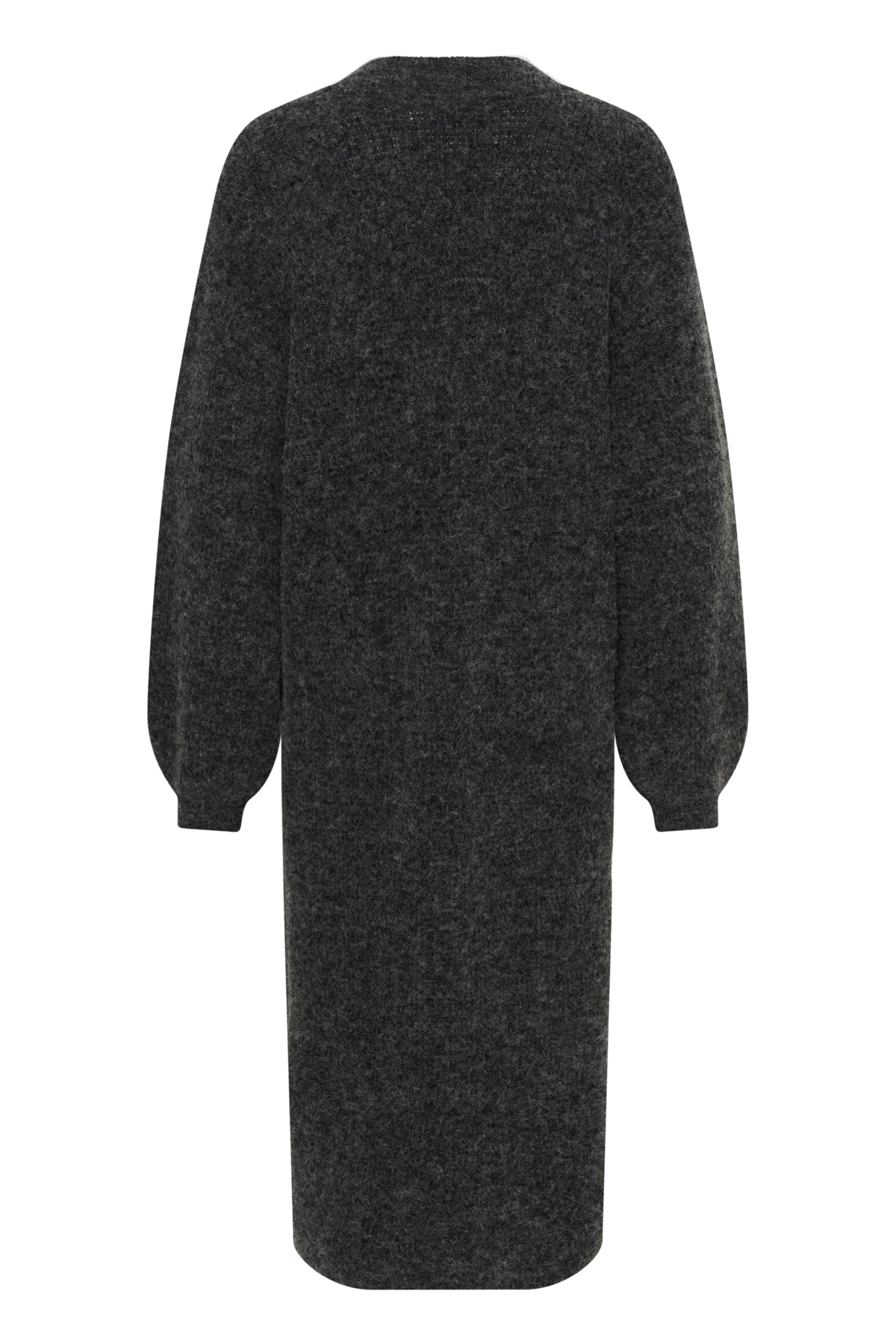 GZalpha lång kofta Charcoal melange - 106286 - 10911812
