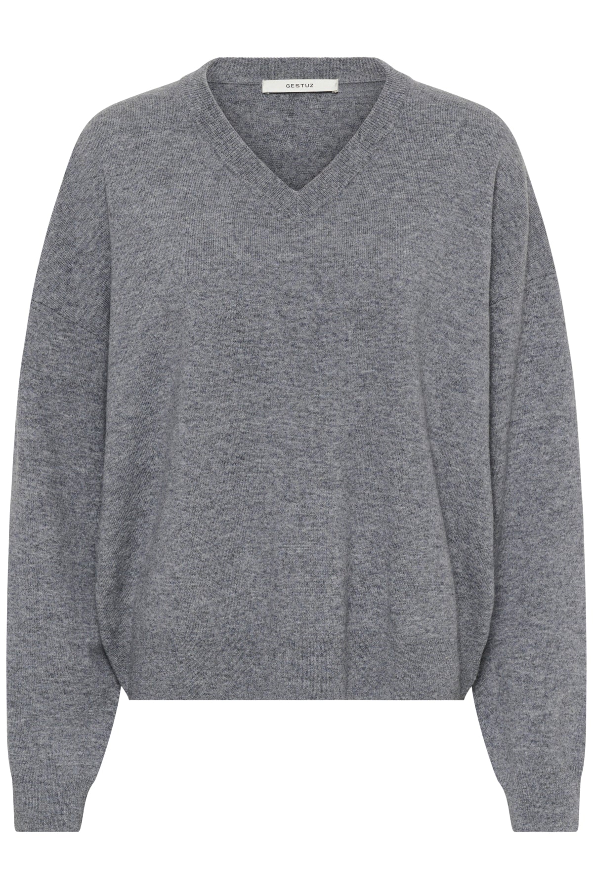 GZmanzi V-pullover Concrete Mélange - 1000053 - 10911815