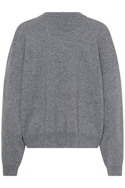 GZmanzi V-pullover Concrete Mélange - 1000053 - 10911815 Thumbnail