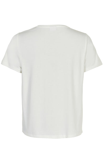 Nina t-shirt Vit - 14312 Thumbnail
