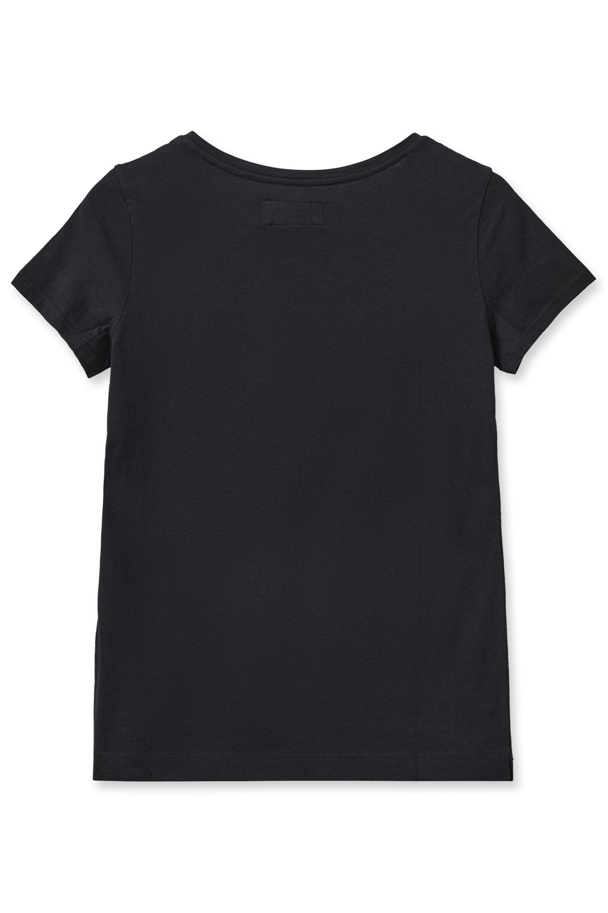 Arden Organic O-SS Tee Black - 140920