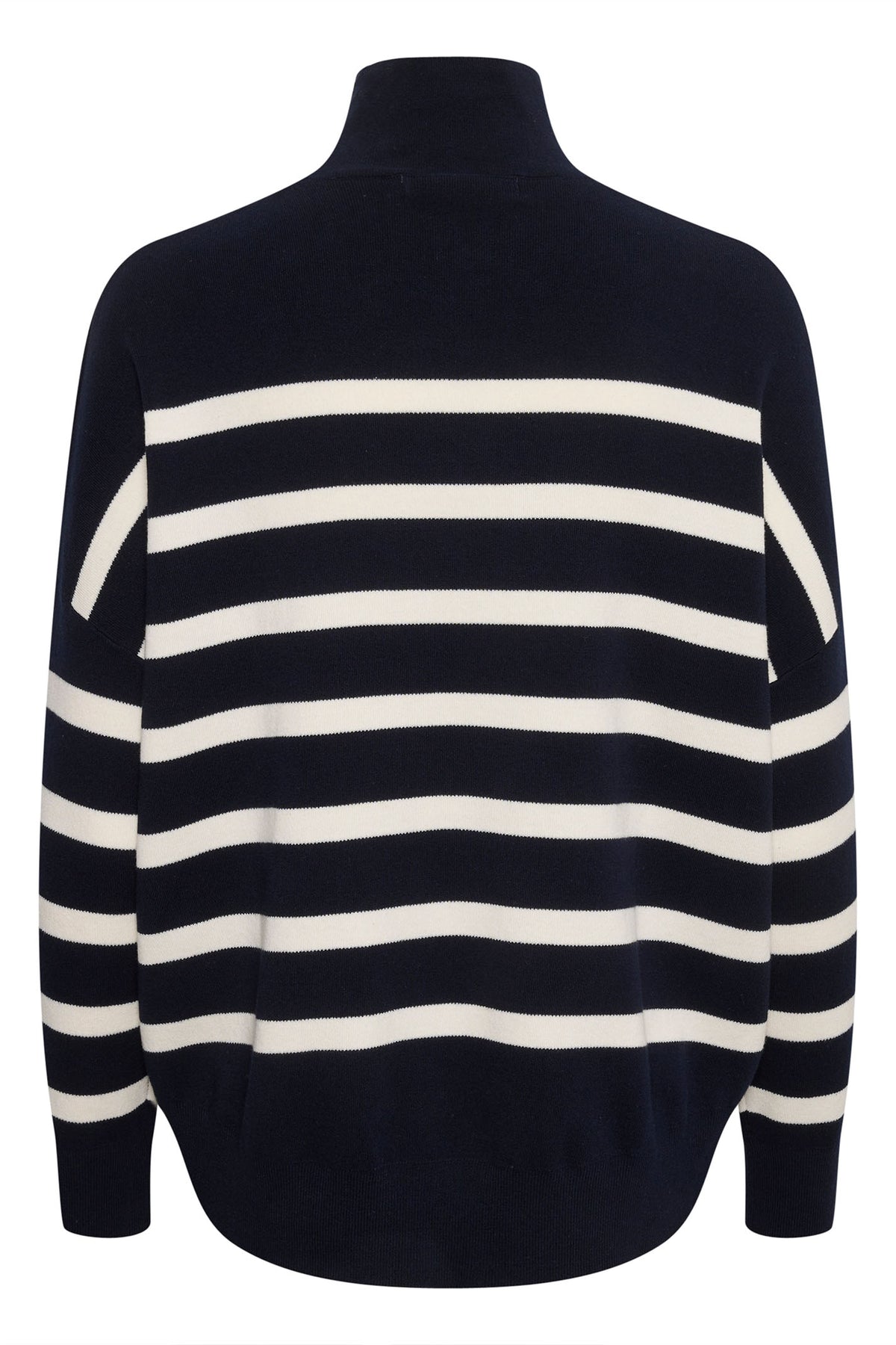 TenleyIW Turtleneck Pullover Blå / Vit - 30106490