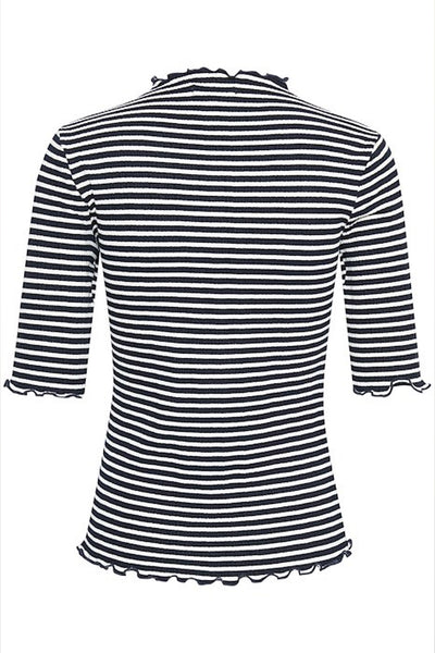 CandaceKB Stripe SS Night Sky/Egret Stripe - 10103631 Thumbnail