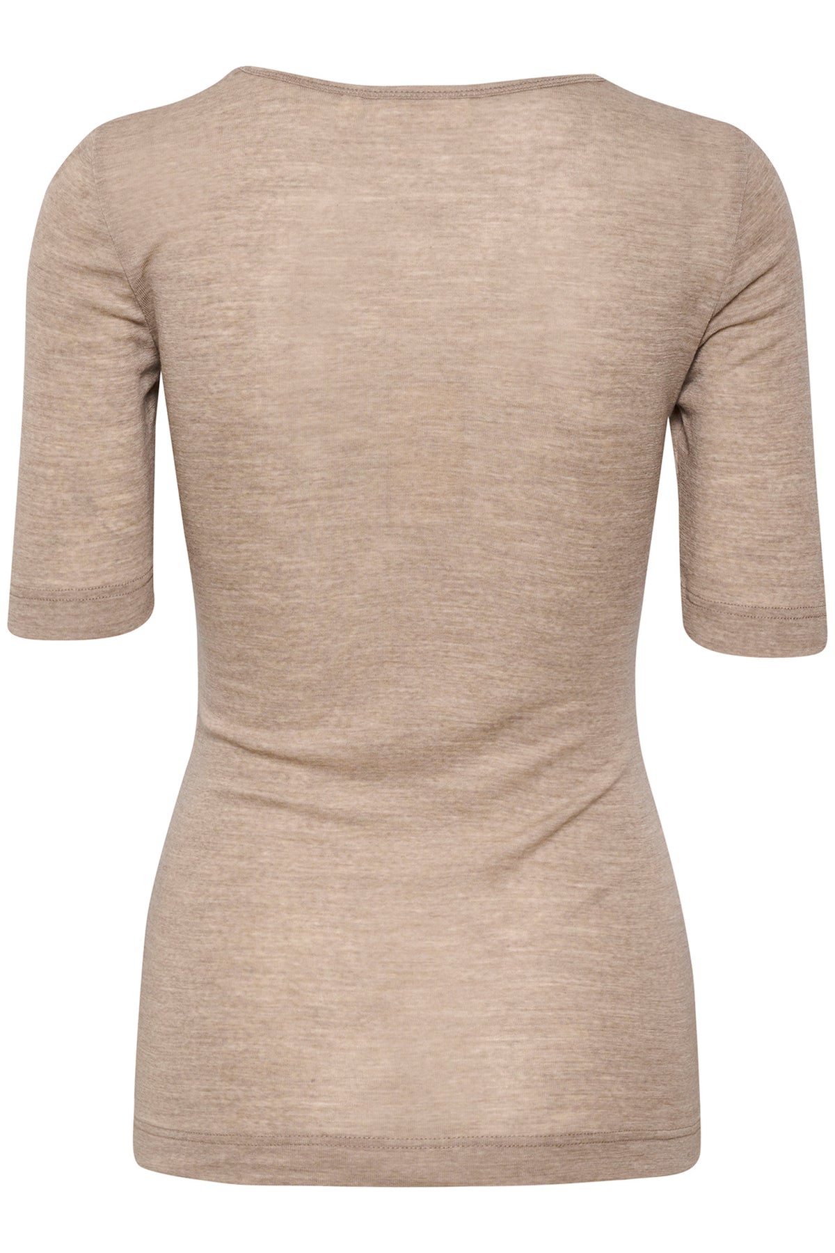 FangIW T-shirt Oatmeal Melange - 30106098