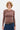 DagnaIW Melange T-Shirt LS Brown Puce Melange - 30106866