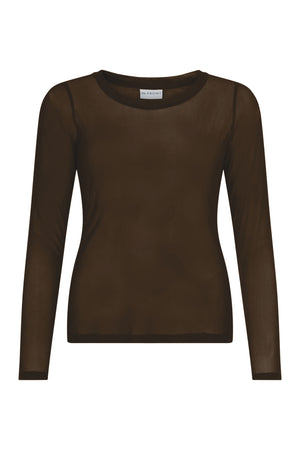 Gro Mesh t-shirt Brun - 14798