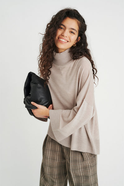 EternalIW Biella Pullover Oatmeal Melange - 30107838 Thumbnail