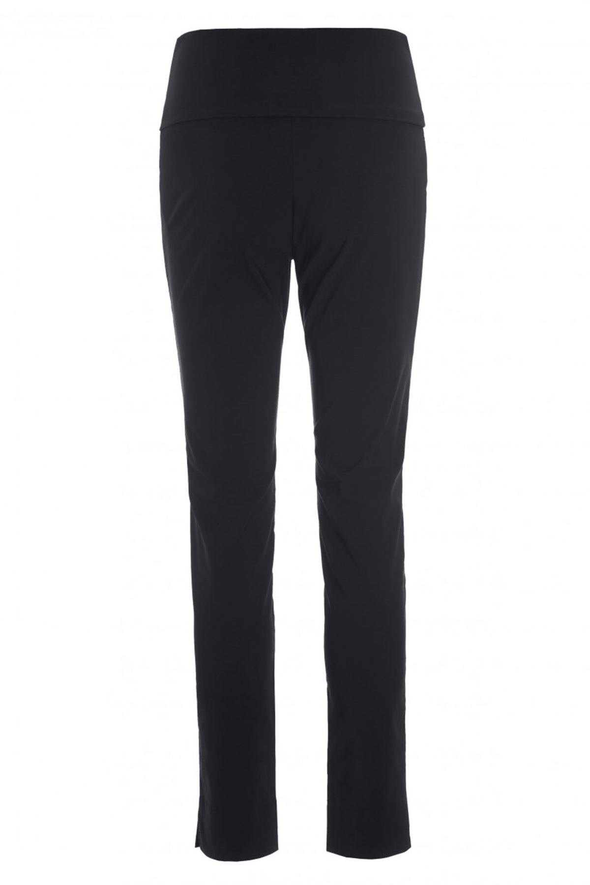Magic stretch-byxor med slits Längd B Svart - 9-0291-0119