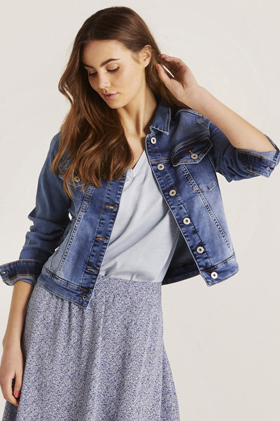 Billi denimjacka Denimblå - 14909 Thumbnail