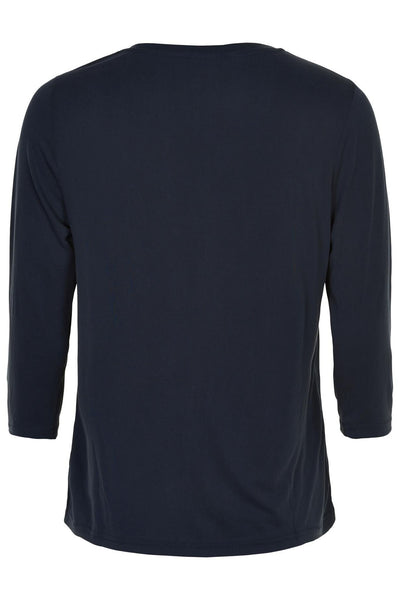 Nina t-shirt 3/4-ärm Marin - 14920 Thumbnail