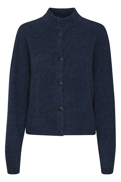 AlphaGZ kort kofta NOOS Dark Indigo Mélange - 10905931 Thumbnail