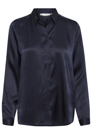 Leonore Shirt Premium Marine Blue - 30104237