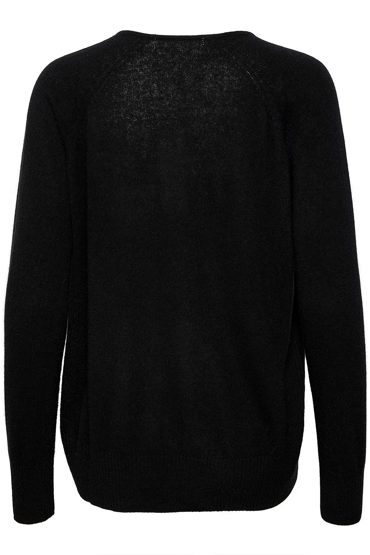 Lukka V-ringad tröja Premium Black - 30104240