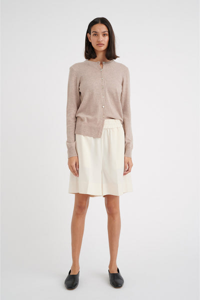 LukkaIW Cardigan BEIGE MELANGE - 30107630 Thumbnail