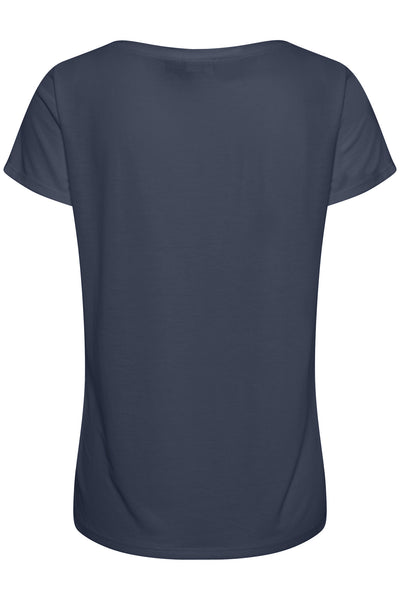 SLColumbine T-shirt marinblå - 30403959 Thumbnail