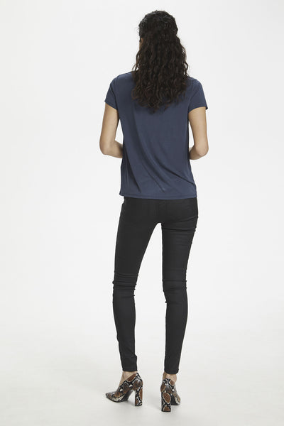 SLColumbine T-shirt marinblå - 30403959 Thumbnail