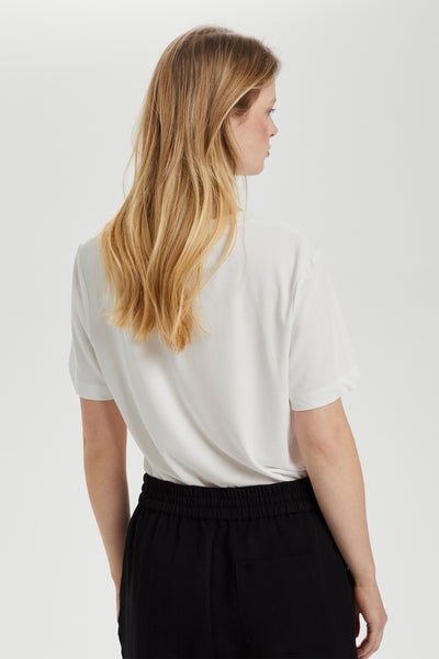 SLColumbine Loose Fit Tee Broken White - 30406247 Thumbnail