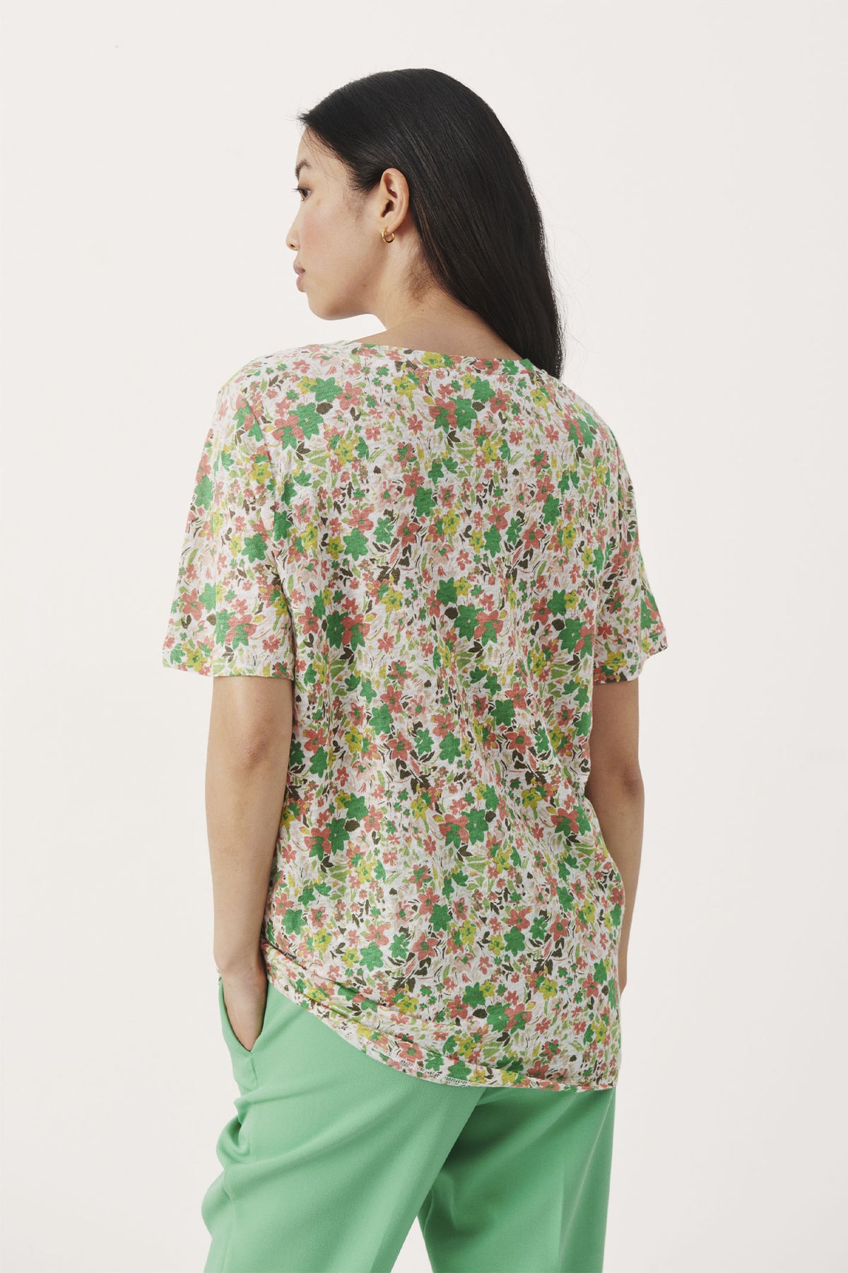 NemiasPW TS Green Flower Print - 30307532