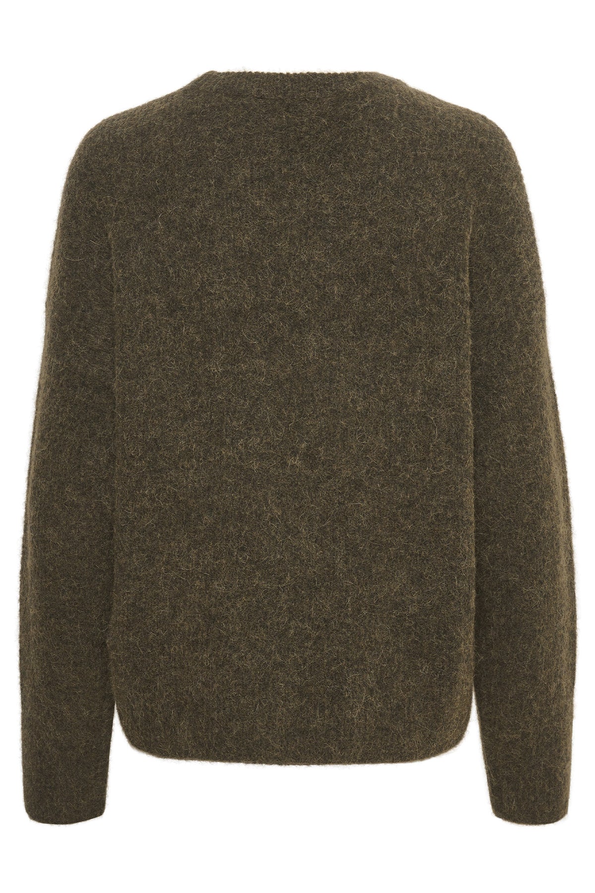 AlphaGZ rundhalsad NOOS Dark Olive Mélange