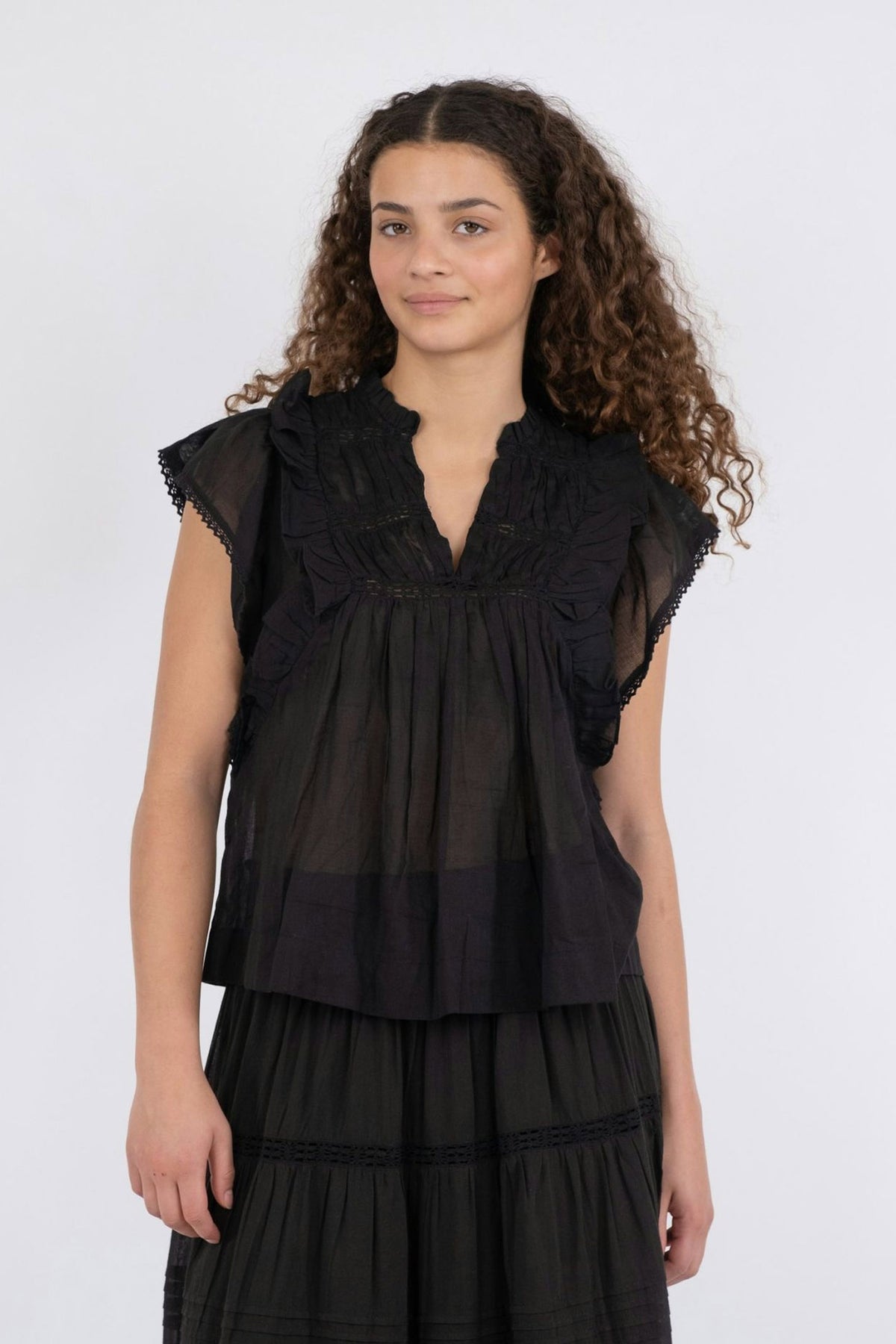 Jayla S Voile Svart - 159881