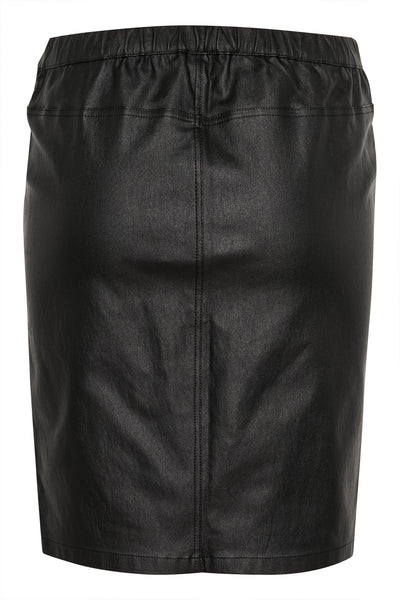 Ada coated skirt Black deep - 10501904 Thumbnail