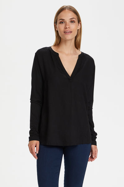 Kacalina Blouse Black deep - 10503789 Thumbnail