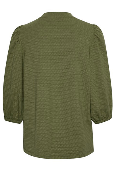 KAjanna Jersey Blouse Capulet Olive - 10505048 Thumbnail