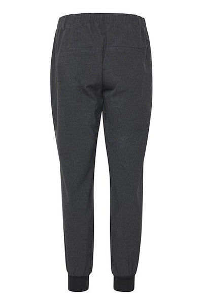KAhannie Pants cropped Mörkgråmelerad - 10505254 Thumbnail