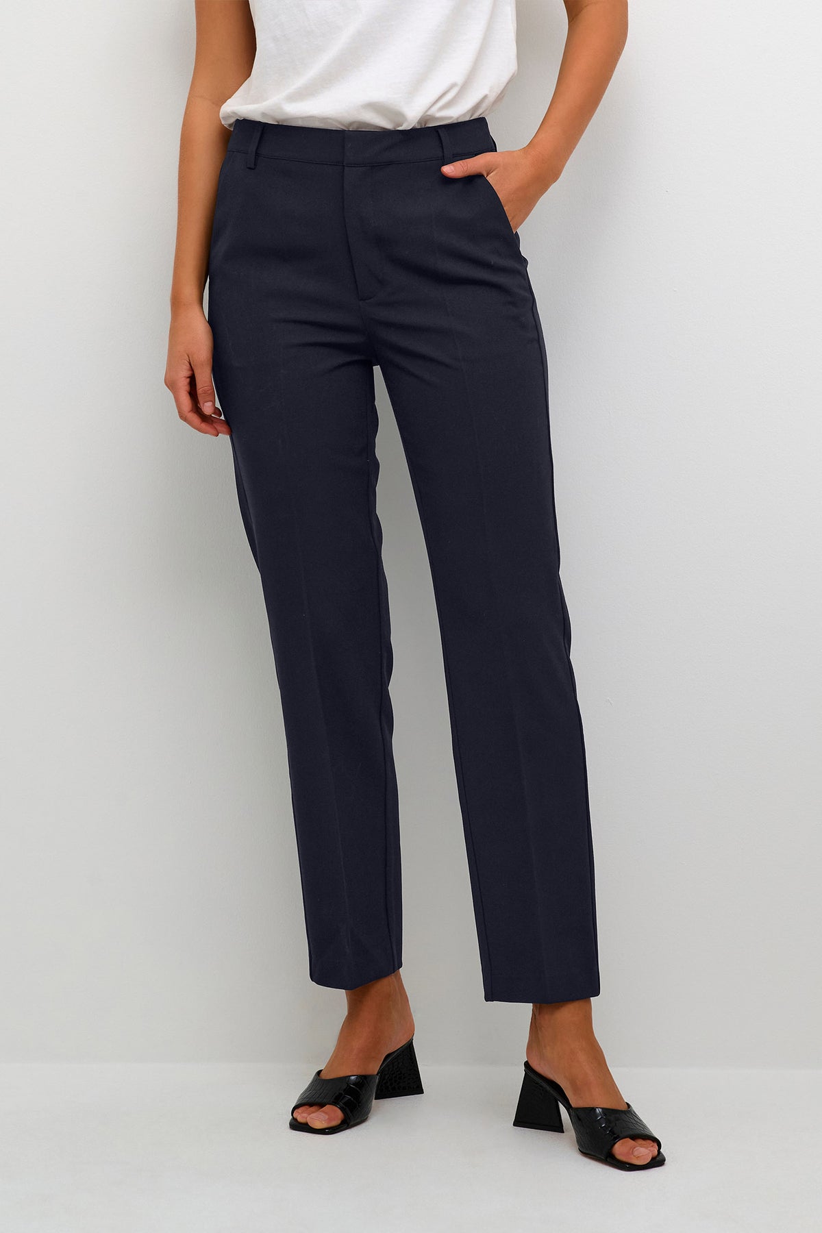KAsakura Zipper Pants Black deep - 10507770