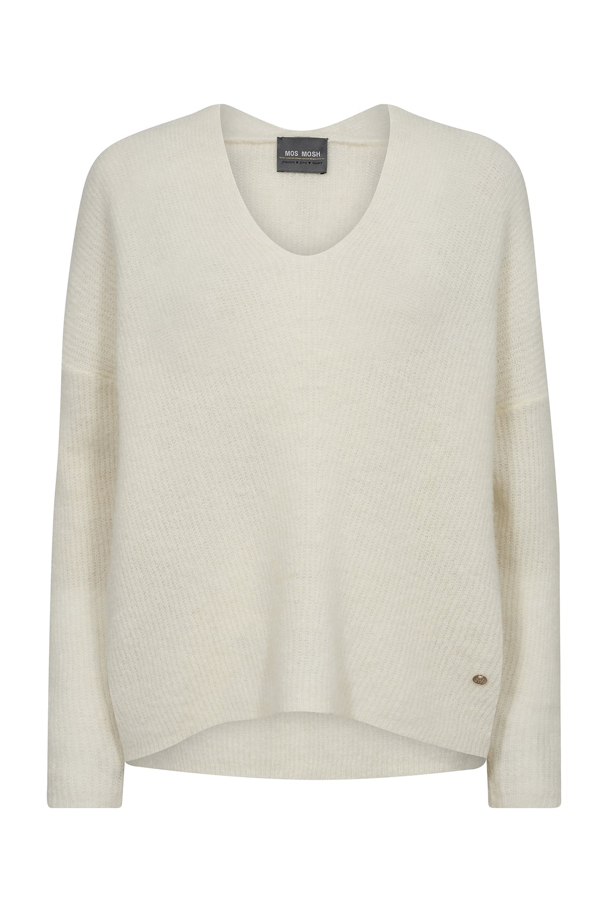 MMThora V-Neck Knit ECRU - 153900