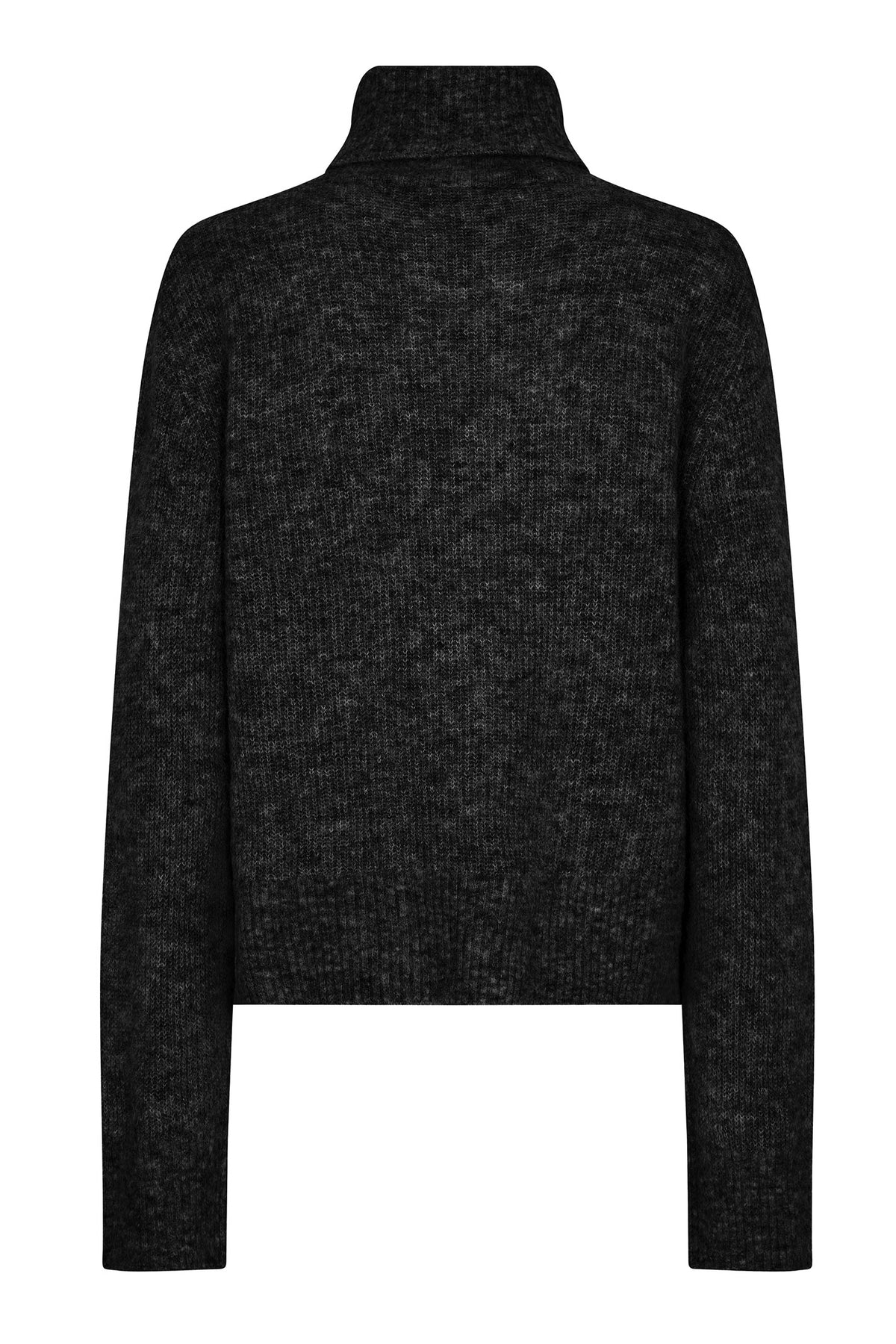 MMAidy Thora Rollneck Knit Black - 153910