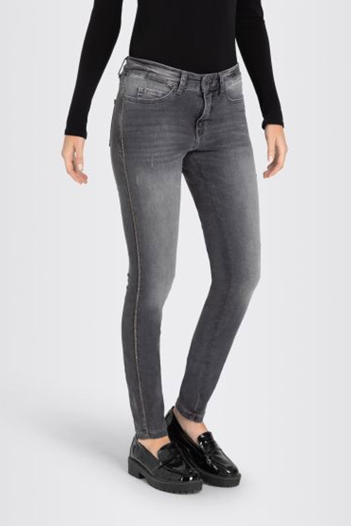 DREAM SKINNY chain galloon Ljusgrå denim - 2600 9A 0357L