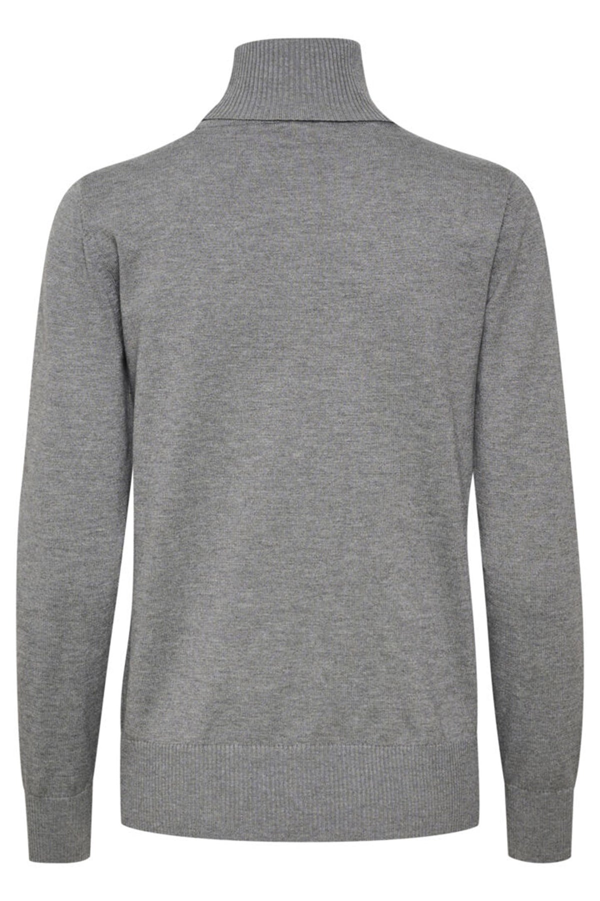 J2046, MilaSZ Polotröja Mist Grey Melange - 30500018