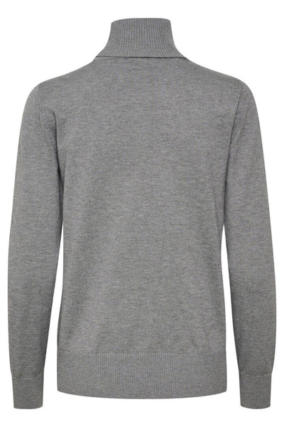 J2046, MilaSZ Polotröja Mist Grey Melange - 30500018 Thumbnail