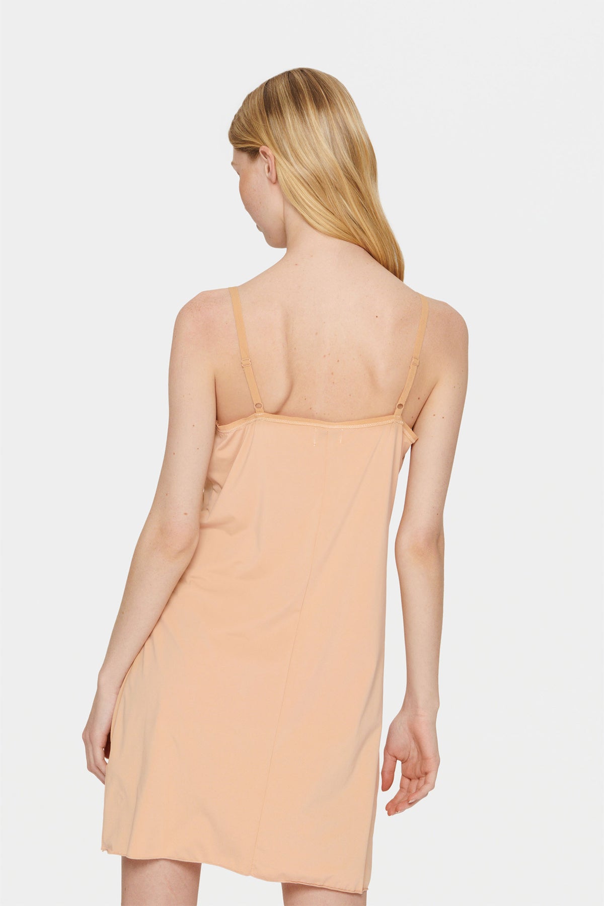 T6540, NenaSZ Strap Dress NUDE - 30501185